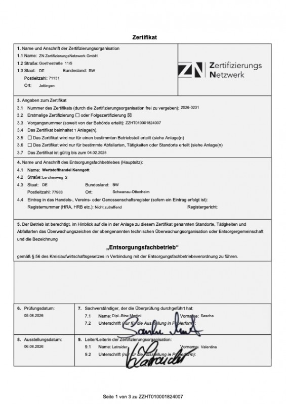 Zertifikat-2026